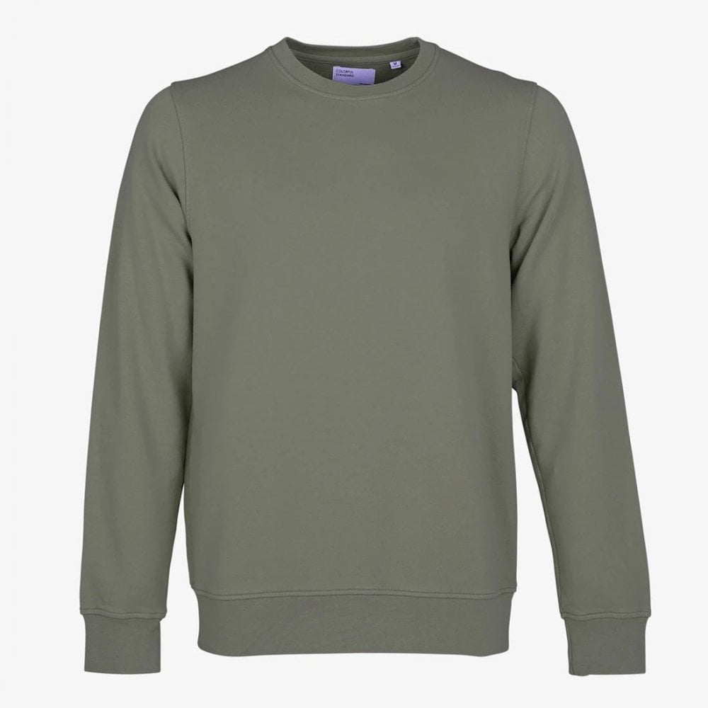 Classic Organic Crew - Dusty Olive