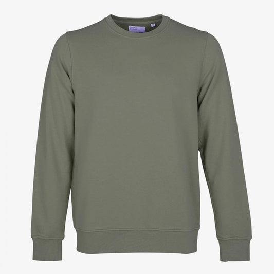 Classic Organic Crew - Dusty Olive