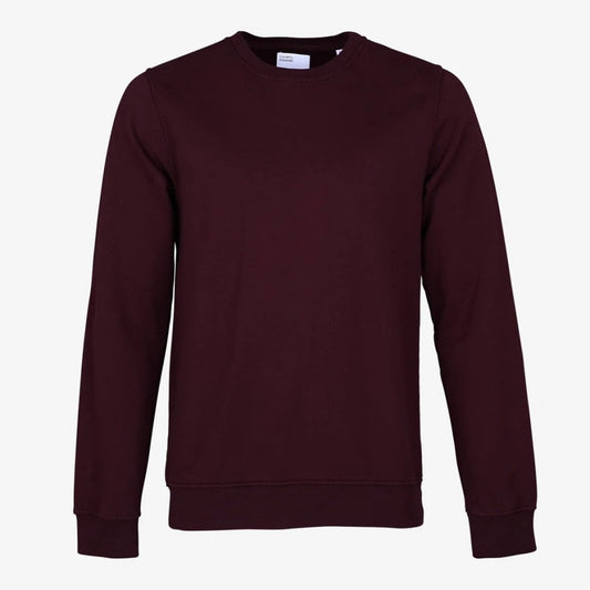 Classic Organic Crew - Oxblood Red