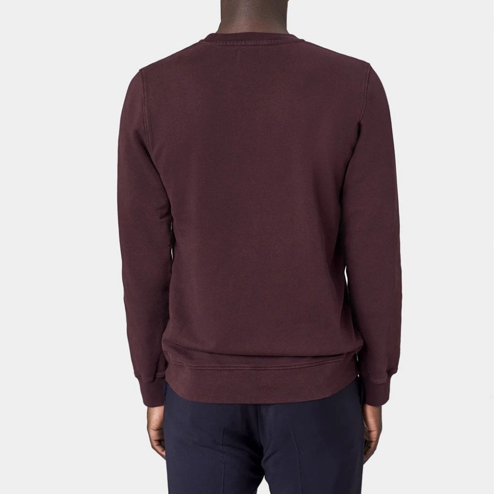 Classic Organic Crew - Oxblood Red