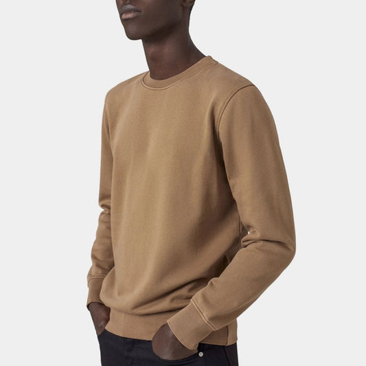 Classic Organic Crew - Desert Khaki