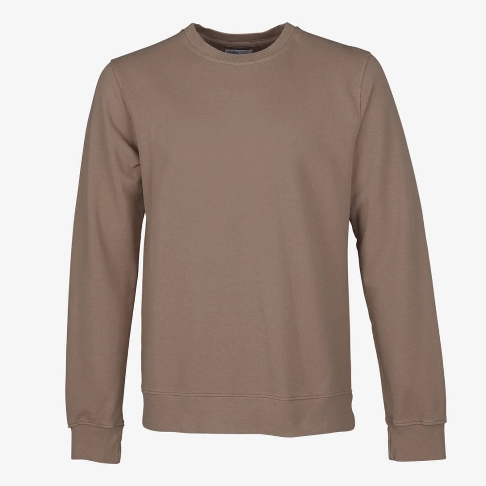 Classic Organic Crew - Warm Taupe