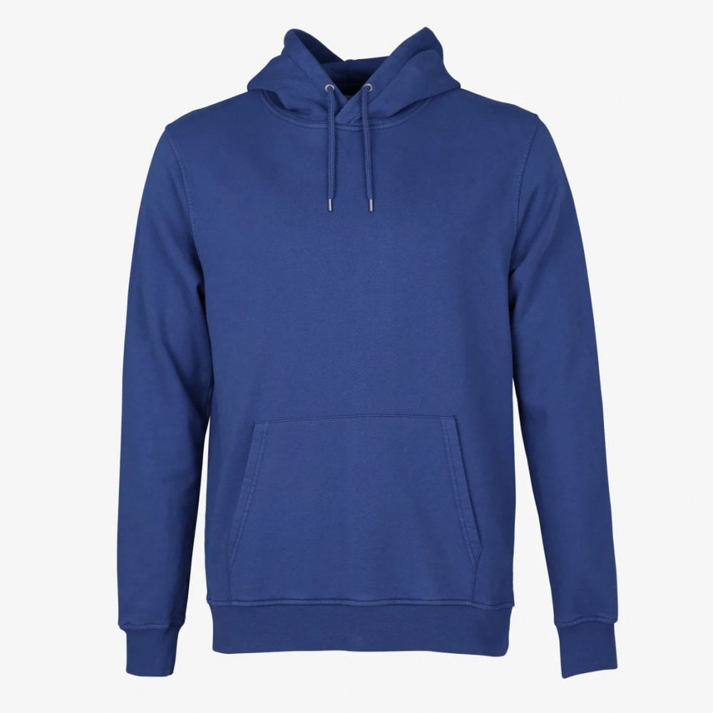 Classic Organic Hood Sweat - Royal Blue