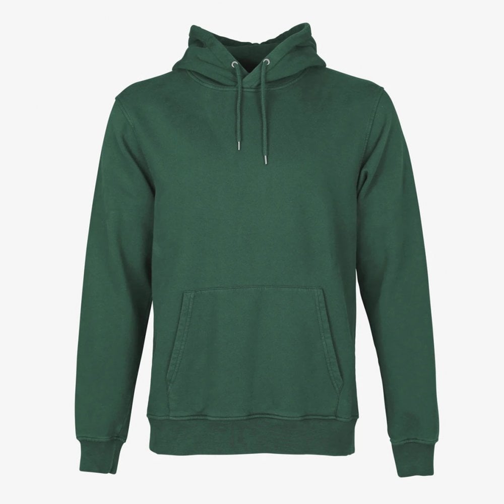 Classic Organic Hood Sweat - Emerald Green
