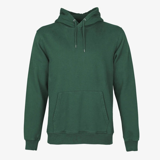 Classic Organic Hood Sweat - Emerald Green