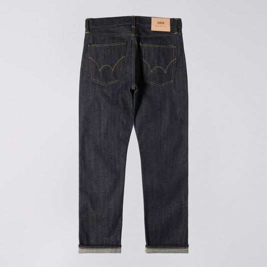 ED-39 Regular Loose Jeans Red Listed Selvage Denim - 14oz Unwashed