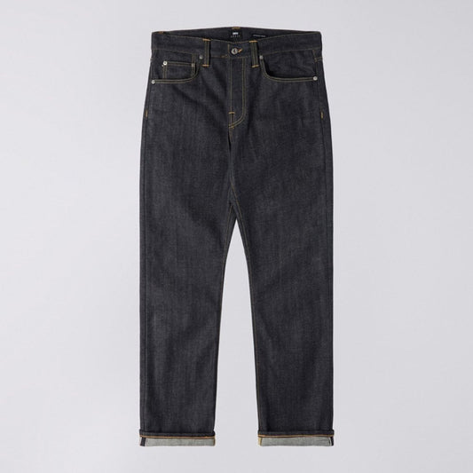 ED-39 Regular Loose Jeans Red Listed Selvage Denim - 14oz Unwashed