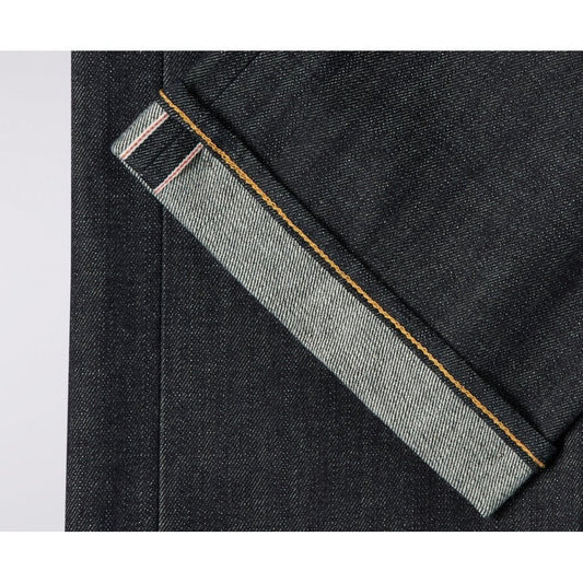 ED-39 Regular Loose Jeans Red Listed Selvage Denim - 14oz Unwashed