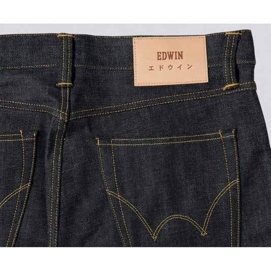 ED-39 Regular Loose Jeans Red Listed Selvage Denim - 14oz Unwashed
