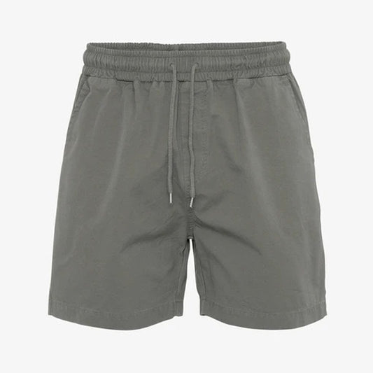 Organic Twill Shorts - Dusty Olive
