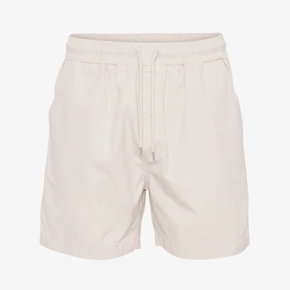 Organic Twill Shorts - Ivory White