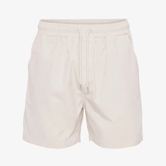 Organic Twill Shorts - Ivory White