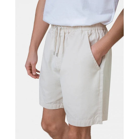 Organic Twill Shorts - Ivory White
