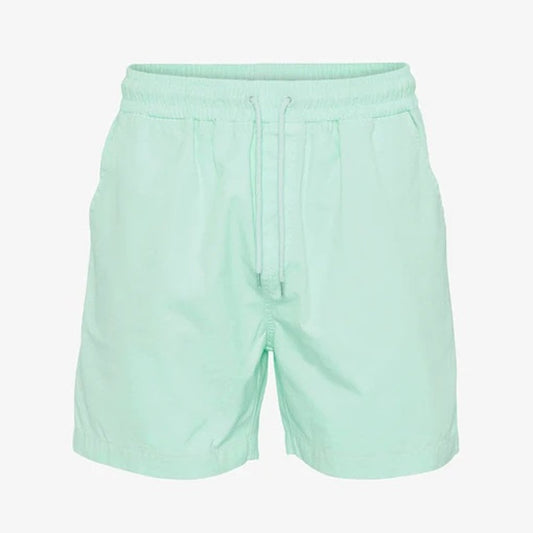Organic Twill Shorts - Light Aqua
