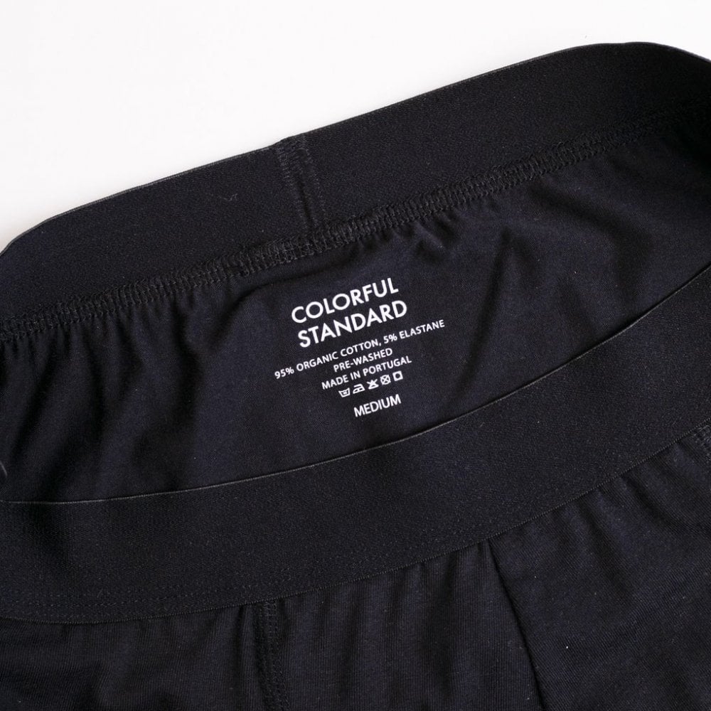 Classic Organic Boxer Briefs - Deep Black