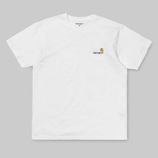 S/s American Script T-shirt - White