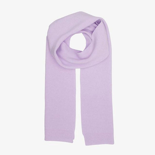 Merino Wool Scarf - Soft Lavender