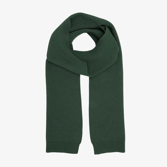 Merino Wool Scarf - Emerald Green
