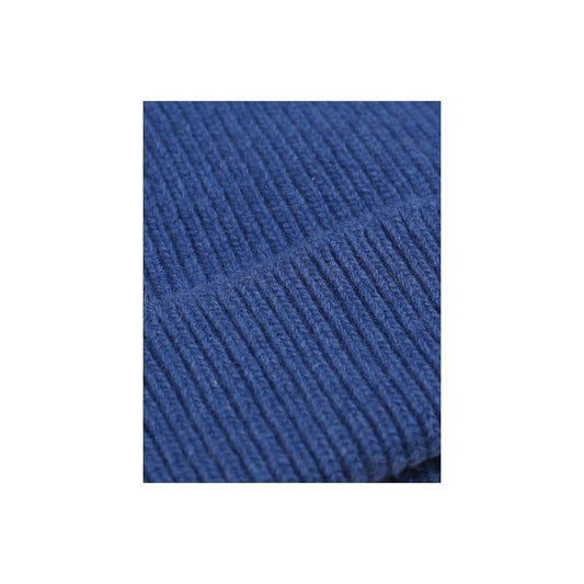 Merino Wool Beanie - Royal Blue