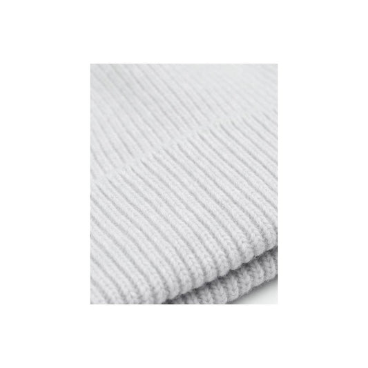 Merino Wool Beanie - Limestone Grey
