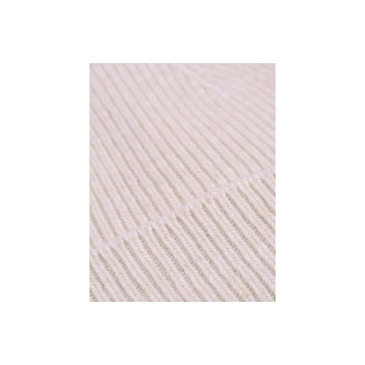Merino Wool Beanie - Ivory White
