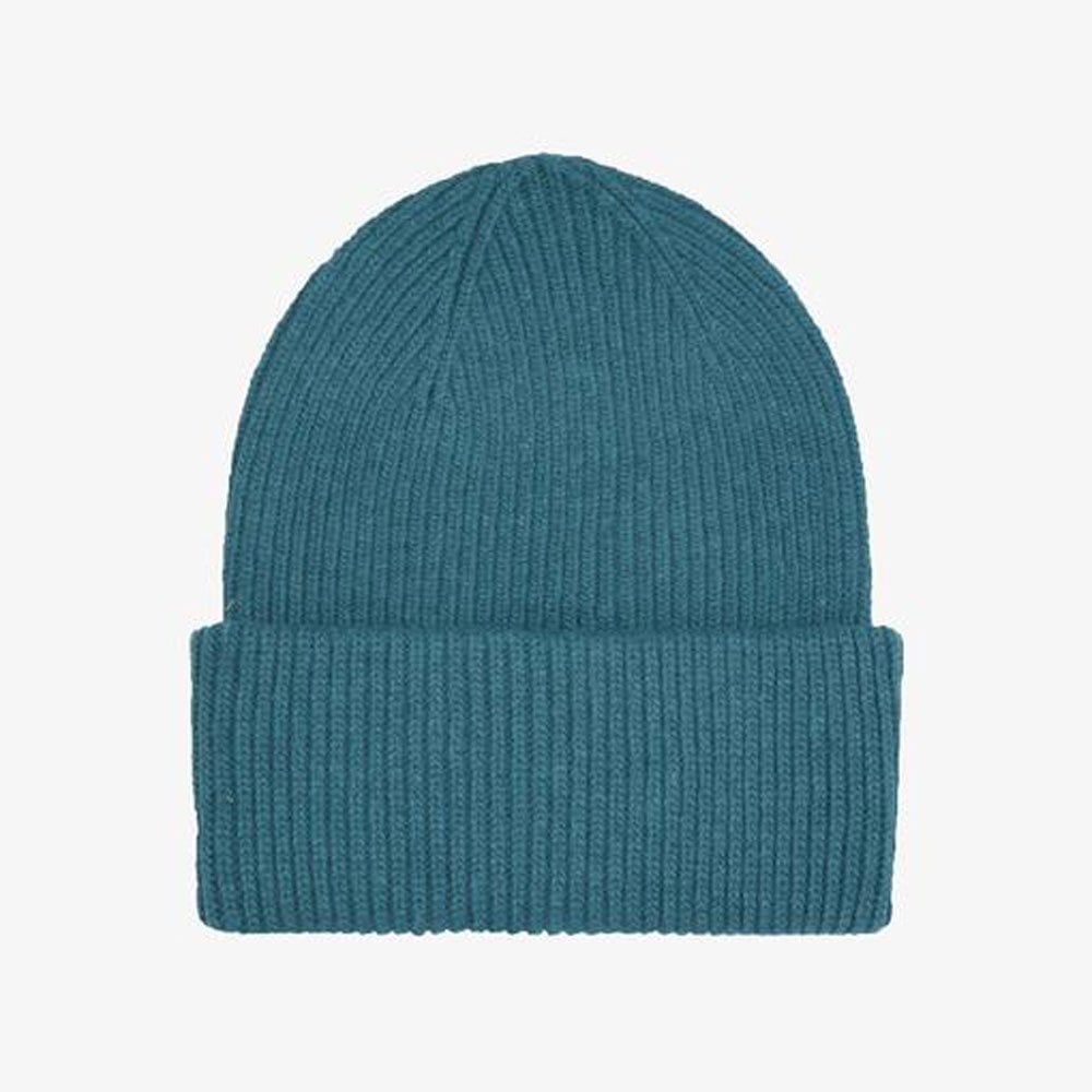 Merino Wool Beanie - Ocean Green