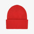 Merino Wool Beanie - Scarlet Red