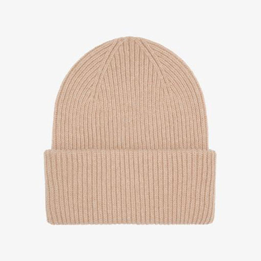 Merino Wool Beanie - Honey Biege