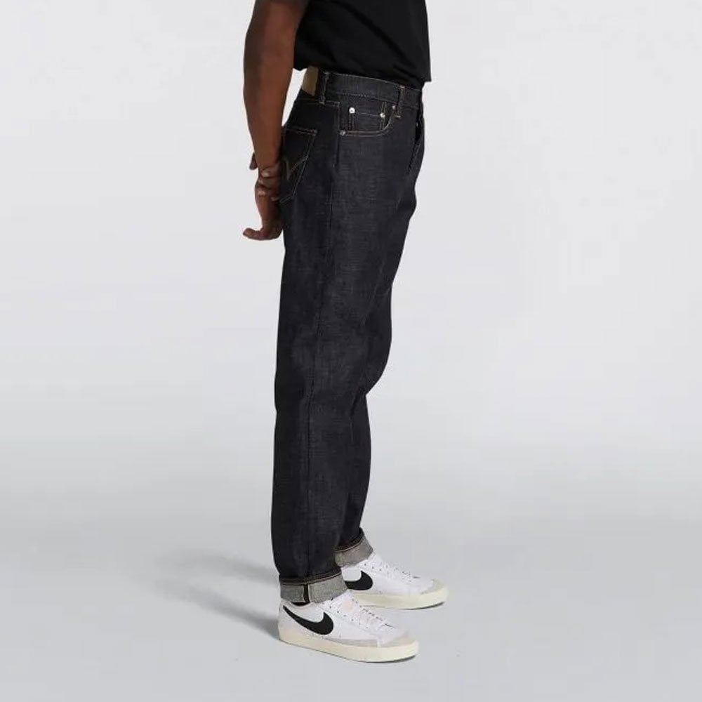 Regular Tapered Jeans Nihon Menpu Dark Pure Indigo Rainbow Selvage - 13.5oz Blue Unwashed