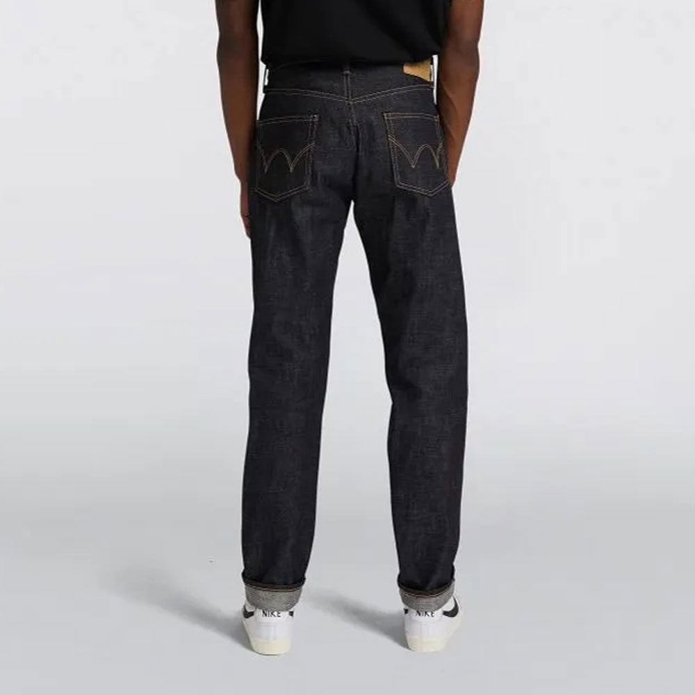 Regular Tapered Jeans Nihon Menpu Dark Pure Indigo Rainbow Selvage - 13.5oz Blue Unwashed