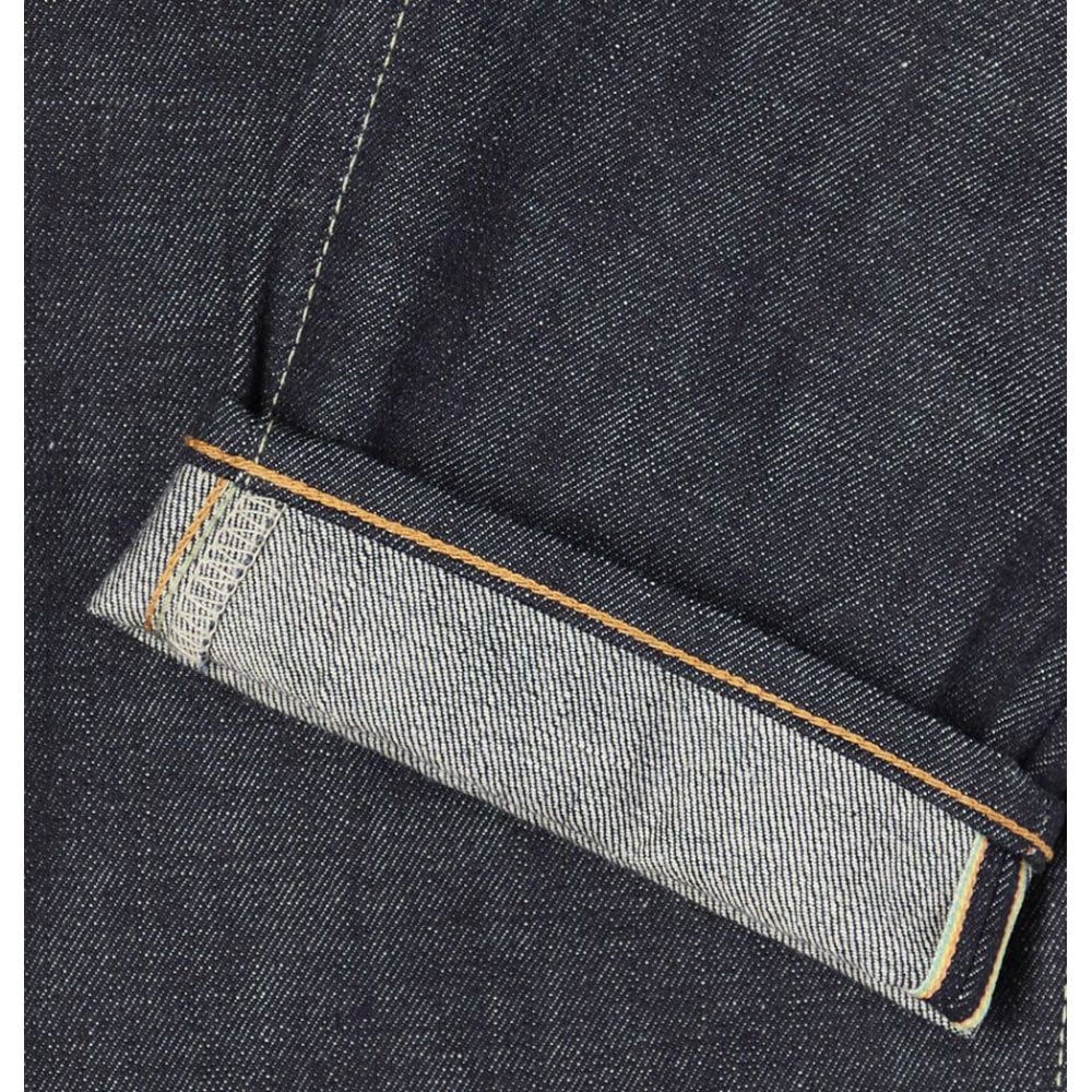 Regular Tapered Jeans Nihon Menpu Dark Pure Indigo Rainbow Selvage - 13.5oz Blue Unwashed