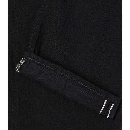 Loose Straight Jeans Kaihara Purple x White Selvage - 11oz Black Rinsed