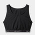 W' Script Racer Tank Black