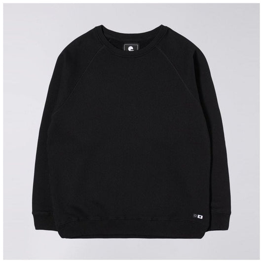 Mood Sweat Heavy Felpa-Black Garment Wash