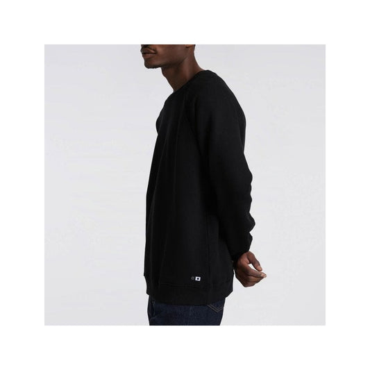 Mood Sweat Heavy Felpa-Black Garment Wash