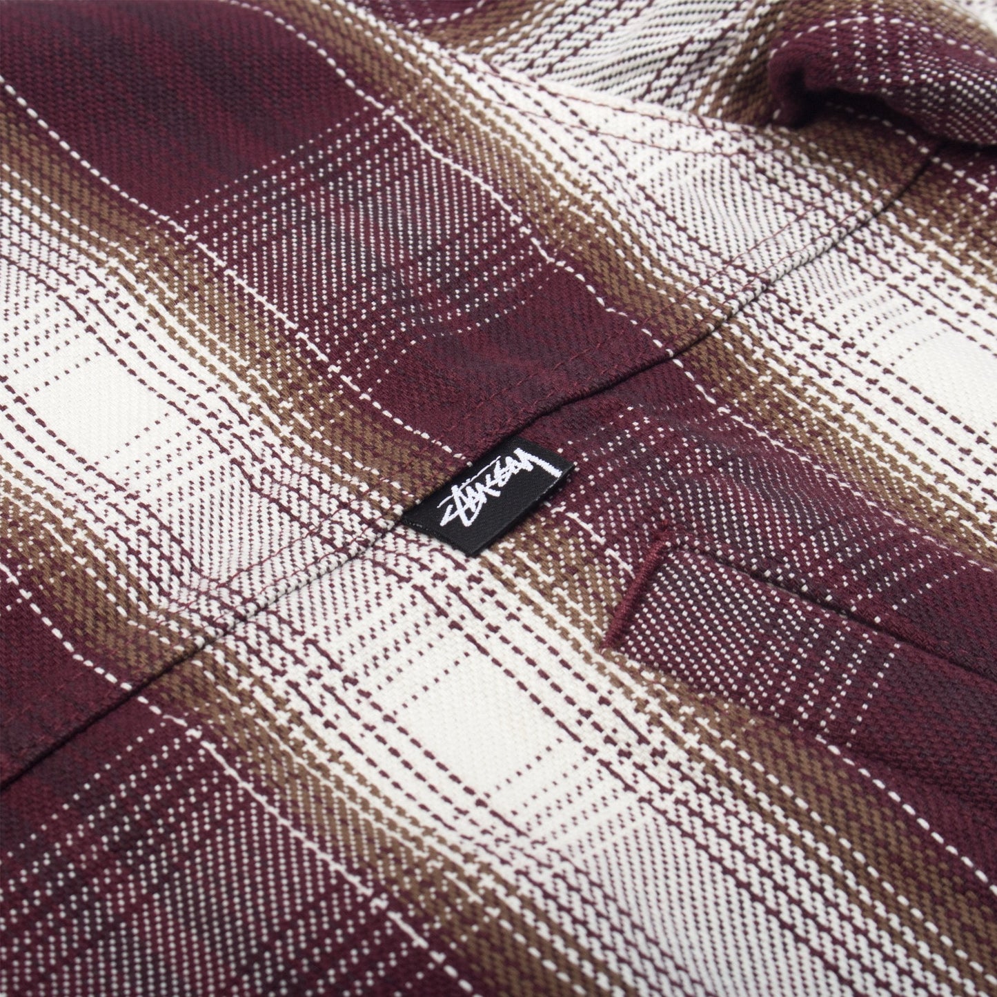 Shadow Plaid Zip Work Jacket