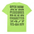 Liquor T-shirt - Safety Green