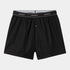 Cotton Script Boxers Black