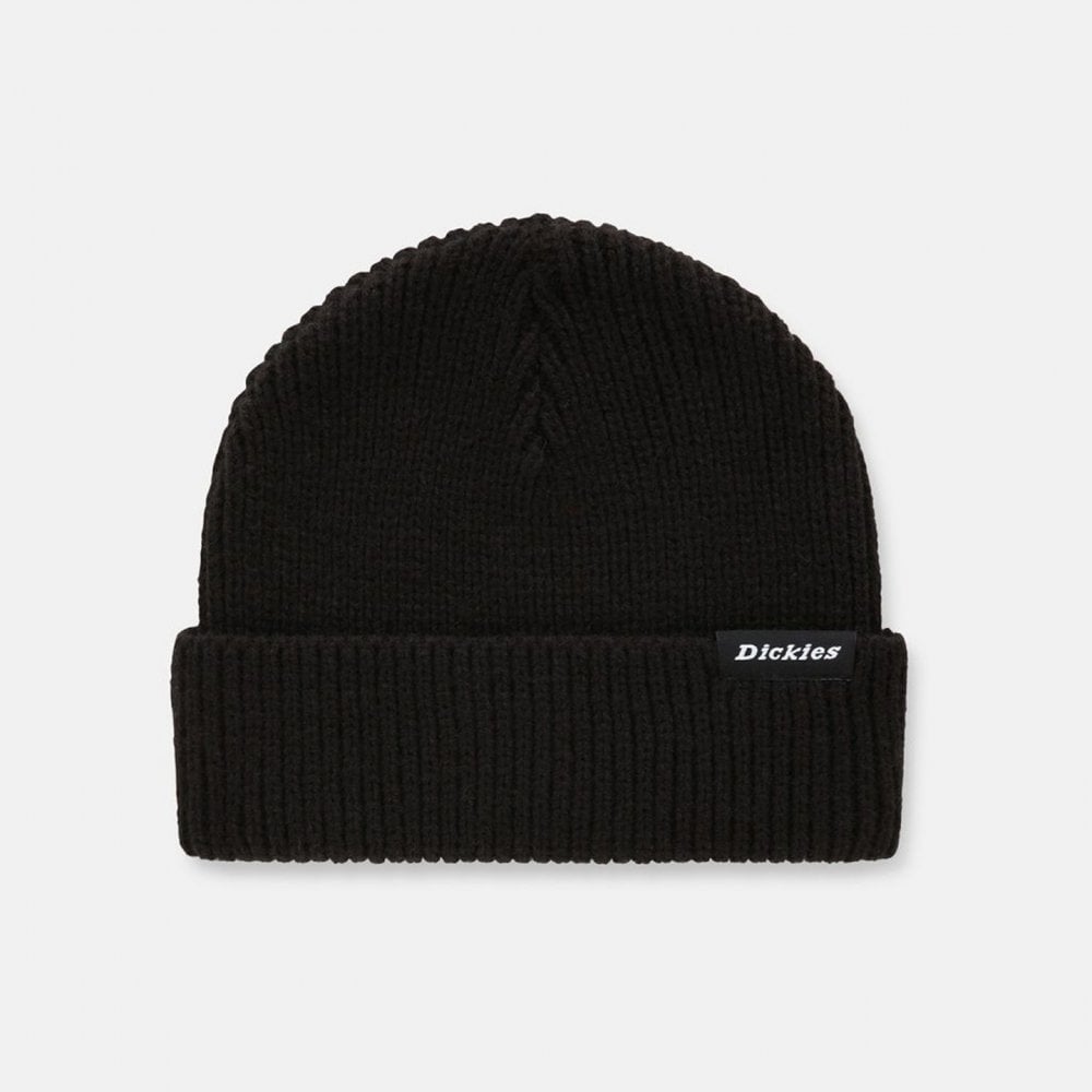 Woodworth Waffle Beanie Black
