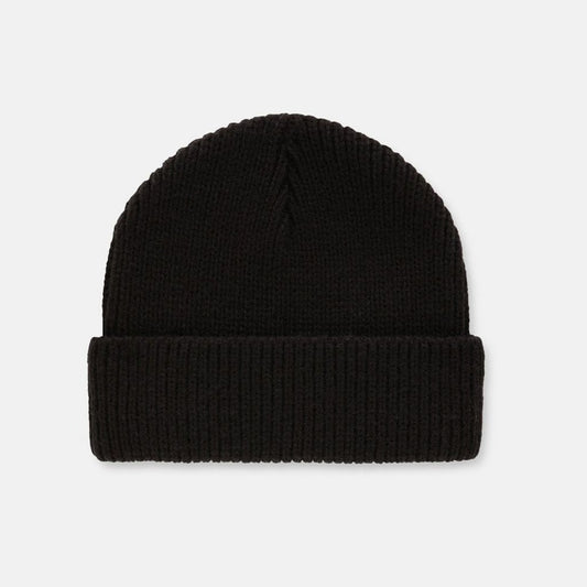 Woodworth Waffle Beanie Black