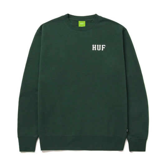 Essentials Classic H Crew - Forest Green