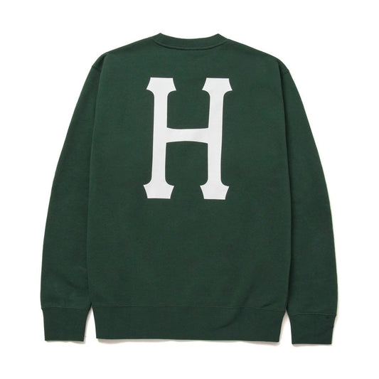Essentials Classic H Crew - Forest Green