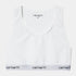 Women's W' Script Racer Tank White