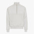 Organic Quarter Zip - Snow Melange