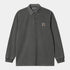 L/S Vista Rugby Shirt Vulcan Garment Dye