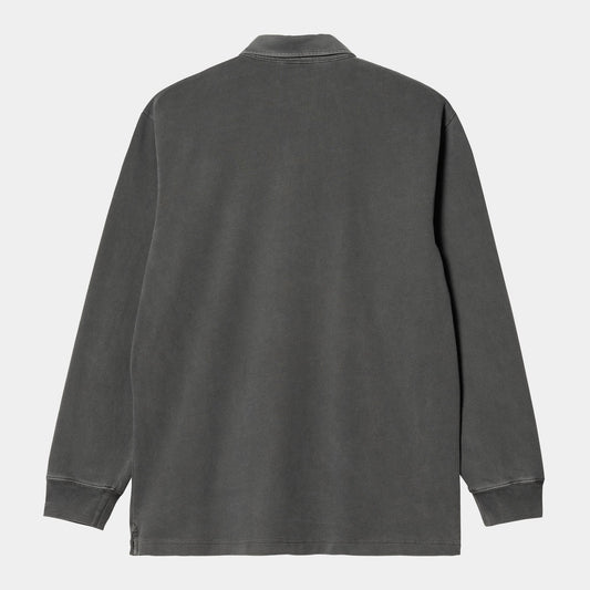 L/S Vista Rugby Shirt Vulcan Garment Dye