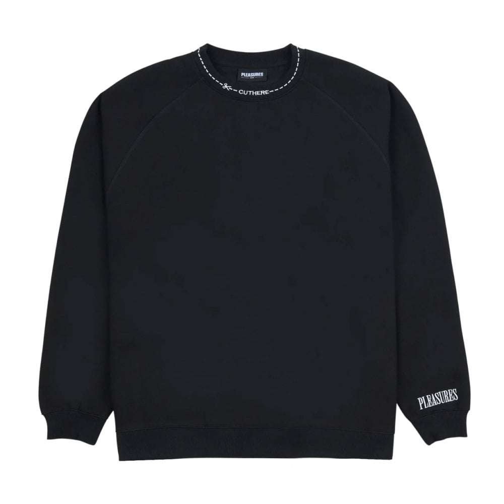 Cut Here Raglan Crewneck