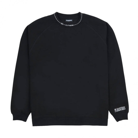 Cut Here Raglan Crewneck