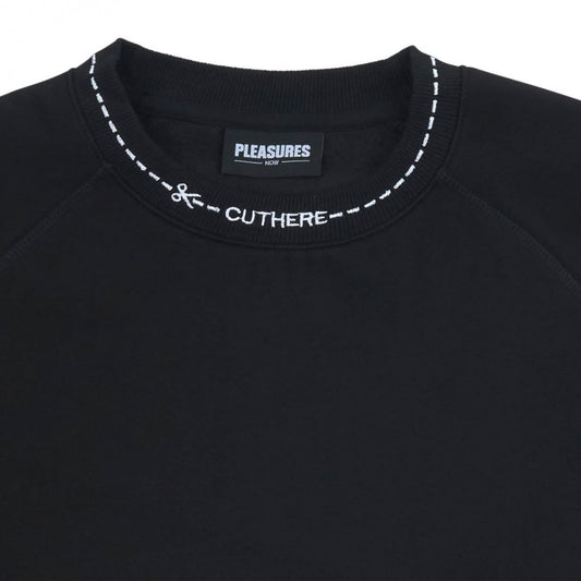 Cut Here Raglan Crewneck