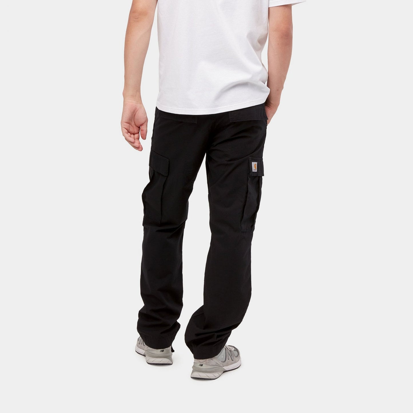 Regular Cargo Pant Black (garment Dyed)